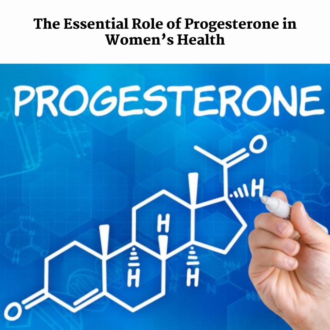 Pregnant woman experiencing progesterone hormone benefits during early pregnancy